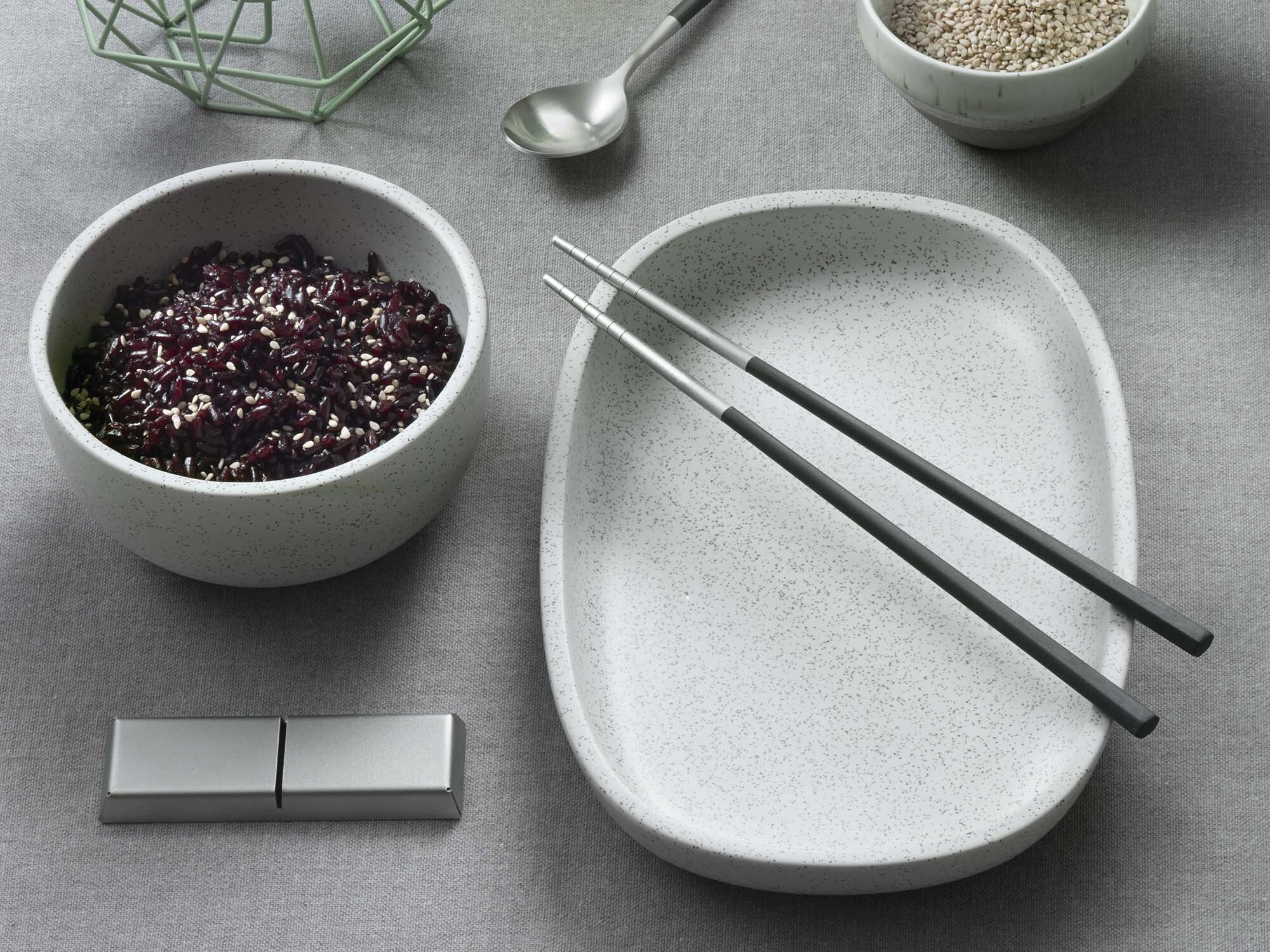 Hive chopsticks from Pinti Inox